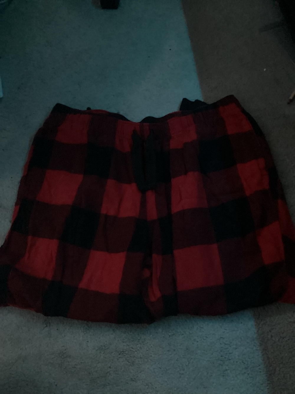 Plaid pj pants